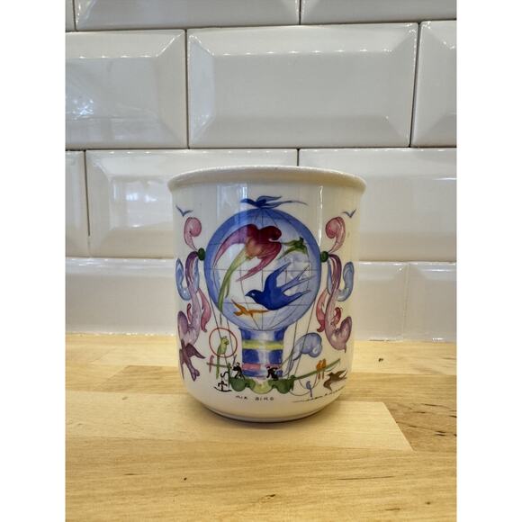 Villeroy and Boch La Ballon by Jean Mercier Air Bird Porcelain Utensil Holder - Picture 1 of 3